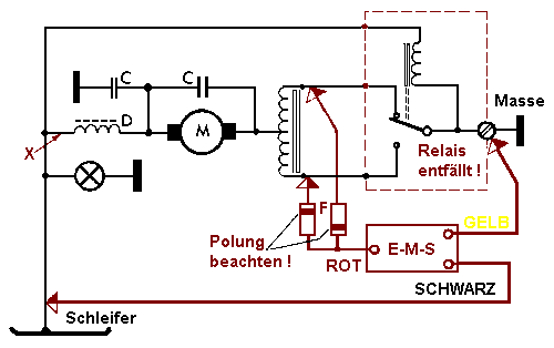 Schaltplan Wechselspannung