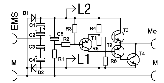 Schaltplan EMS-Dekoder